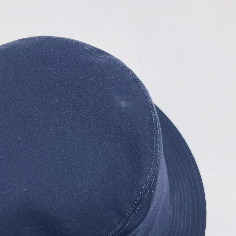 Reversible Teddy-D Small Brim Bucket Hat Blue Cotton Blend