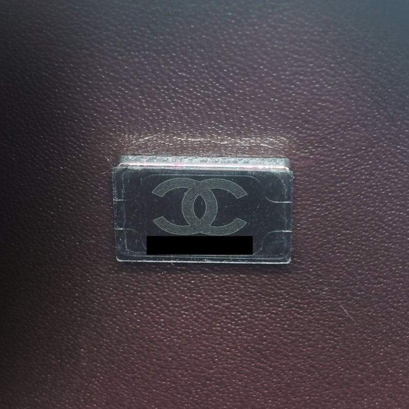 Chanel Small Classic Flap Bag Caviar Black SHW (Microchip)