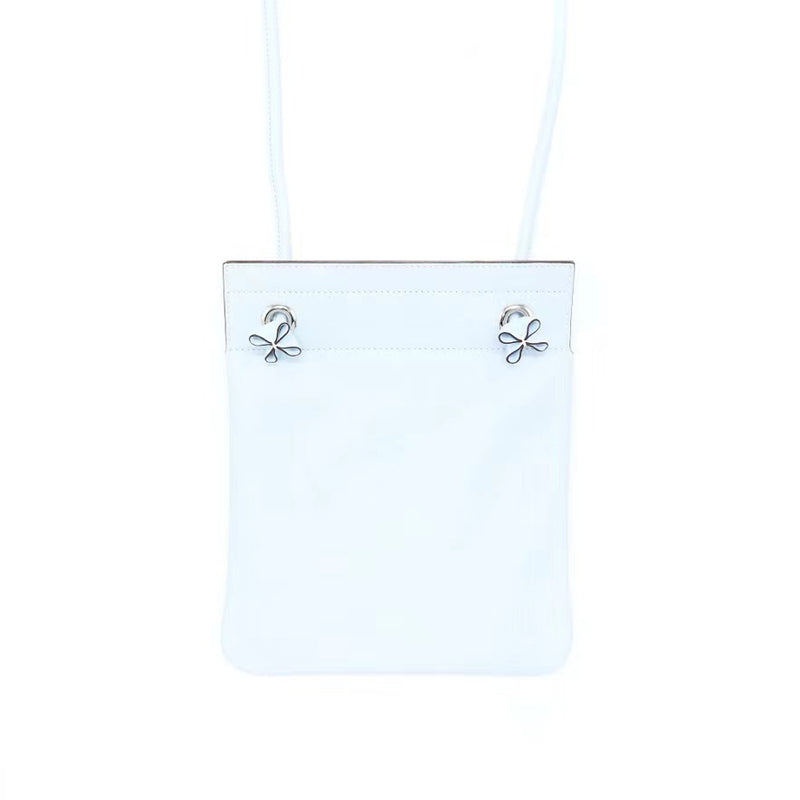 Hermes Aline Swift Bleu Brume SHW Stamp Z