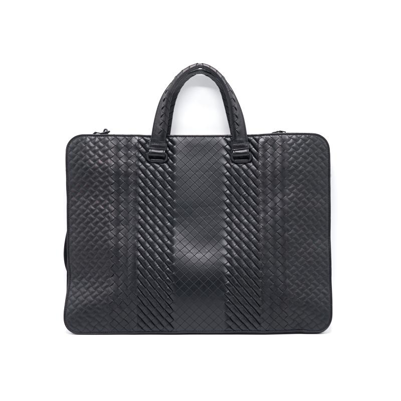 Bottega Veneta Leather Briefcase - EMIER