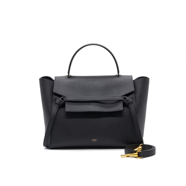 Celine Mini Belt Bag in Gained Calfskin