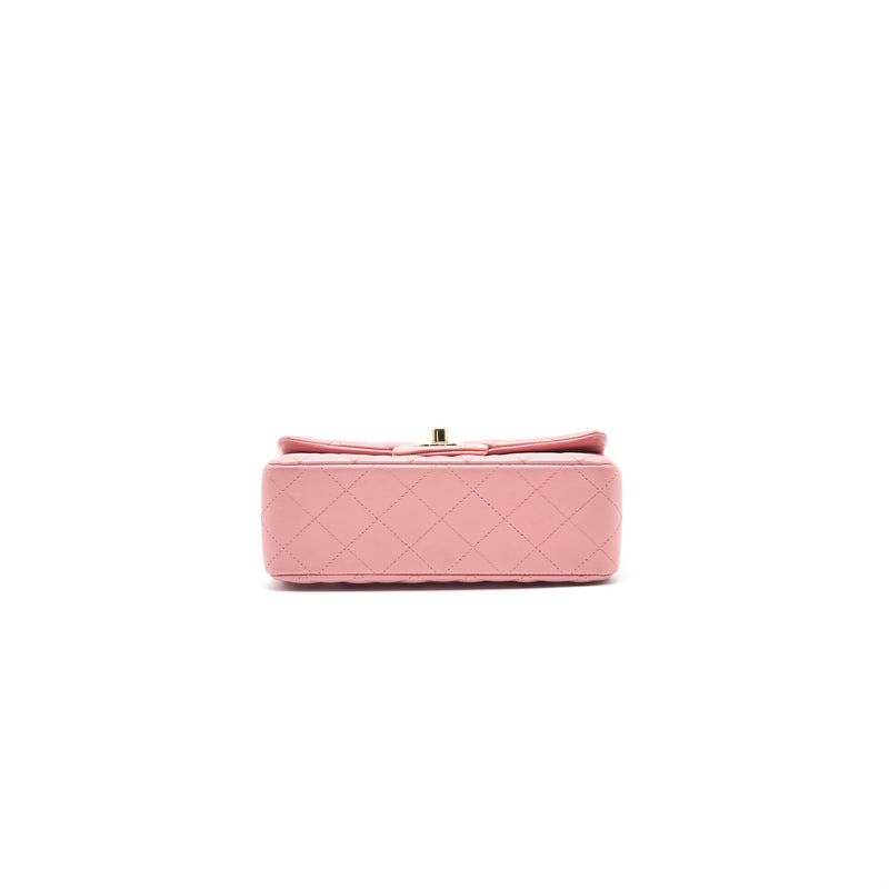 Chanel Mini Rectangular Light Pink LGHW