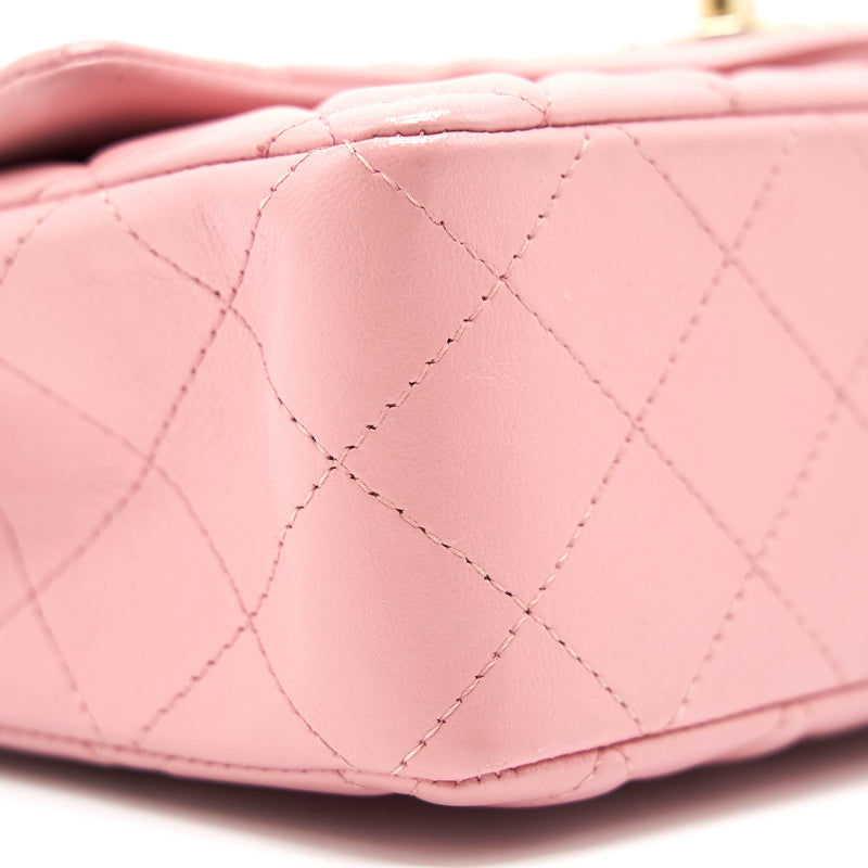 Chanel Mini Rectangular Light Pink LGHW