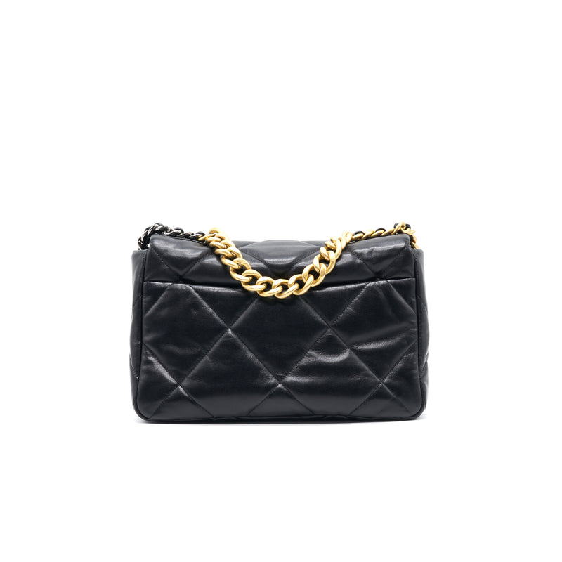 Chanel Large 19 Flap Bag Black GHW