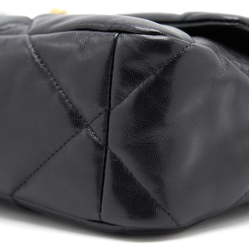 Chanel Large 19 Flap Bag Black GHW