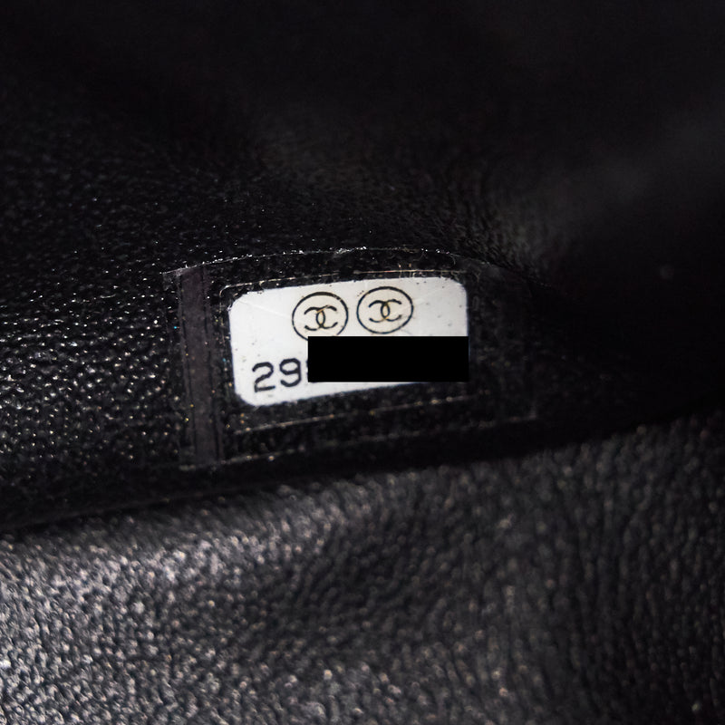 Chanel Mini Square Lambskin Black LGHW