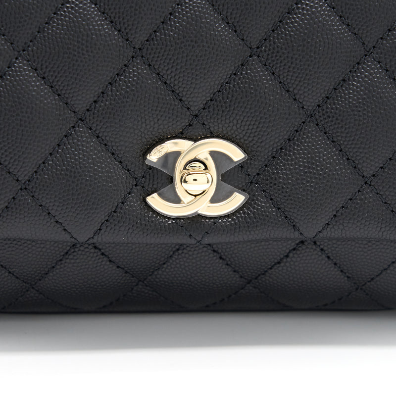 Chanel Coco Handle Extra Mini Black LGHW serial30