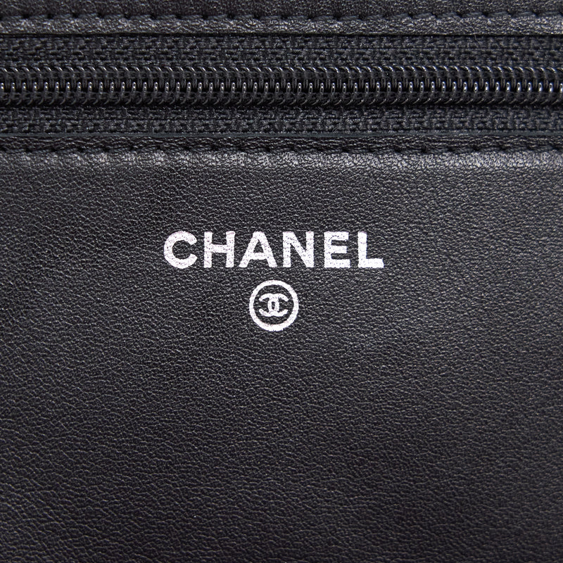 Chanel Wallet on Chain Patent leather black SHW