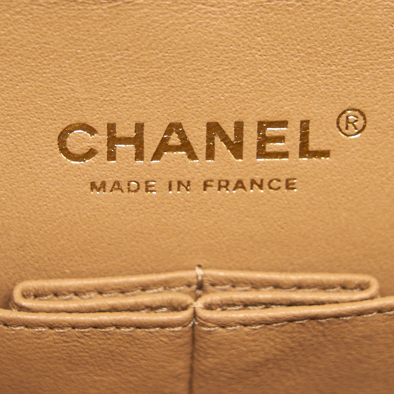 Chanel Medium Classic Flap Dark beige with GHW