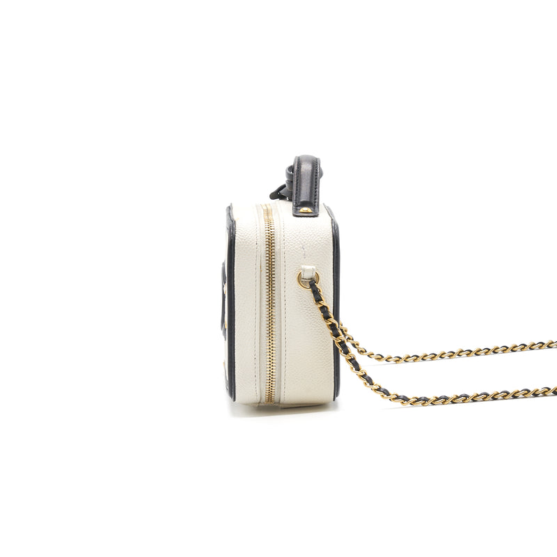 Chanel Black Lambskin Quilted Vanity Case GHW- NW3577 – LuxuryPromise