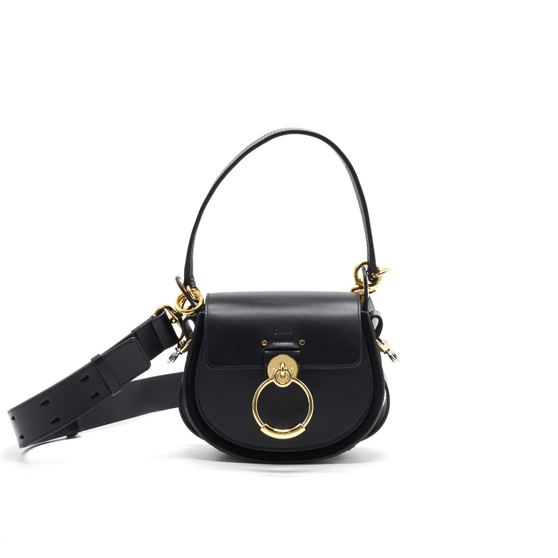 Chloe Tess Suede Small Leather Bag GHW