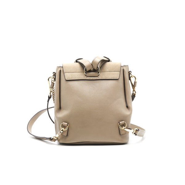 Chloe Small Faye Backpack Grey