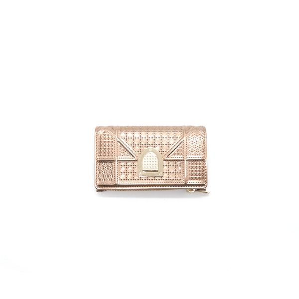 CHRISTIAN DIOR Small Wallet Electric Nude