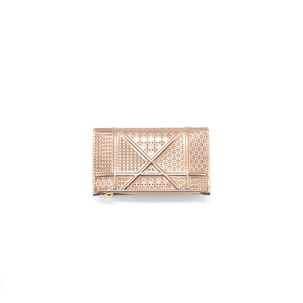 CHRISTIAN DIOR Small Wallet Electric Nude