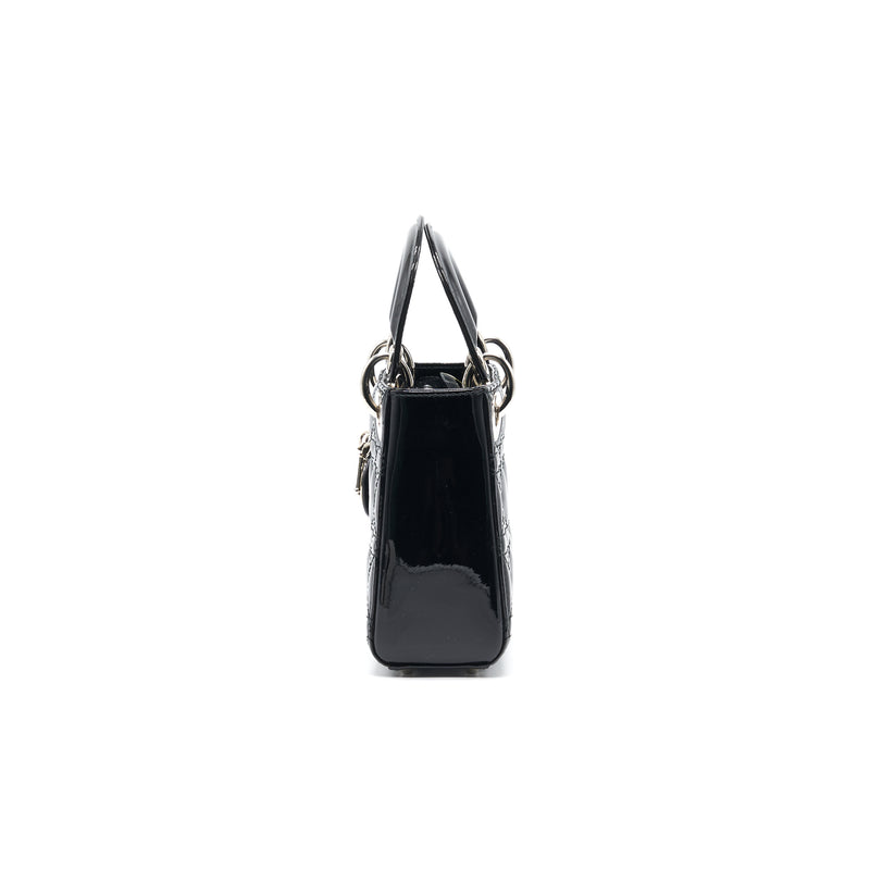 Dior Lady Bag Small Black Patent  Nice Bag