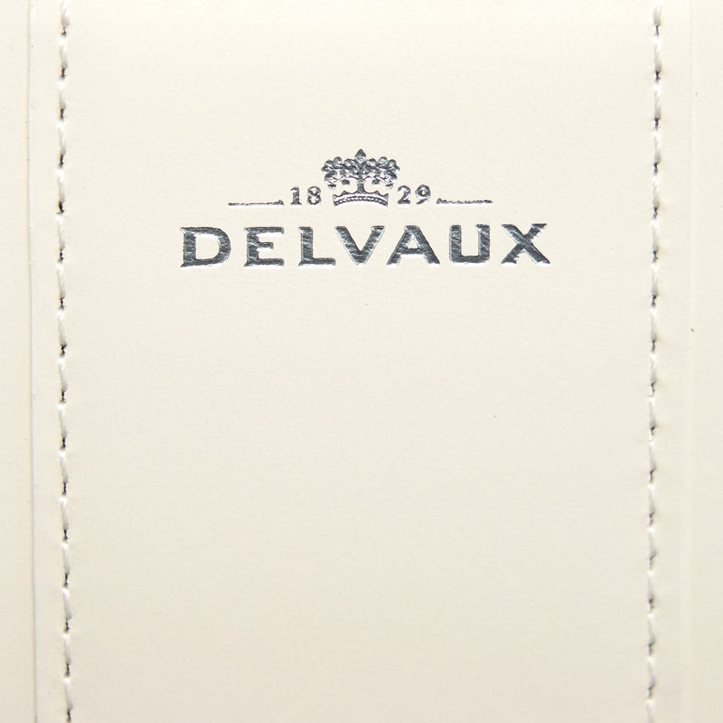 Delvaux Brilliant MM White Calfskin SHW