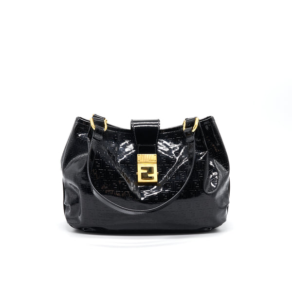 Fendi Patent Leather Shoulder Bag