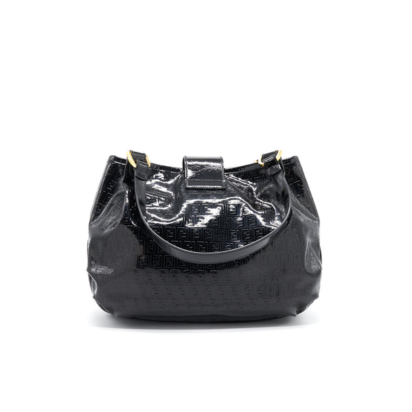 Fendi Patent Leather Shoulder Bag