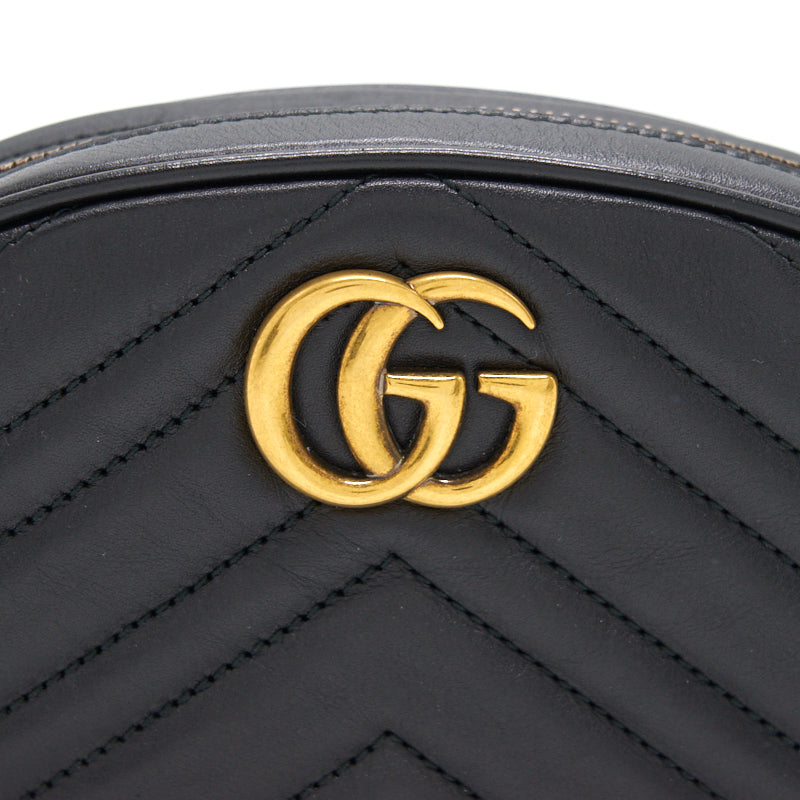 Gucci GG Marmont Matelassé Leather Belt Bag Size 85