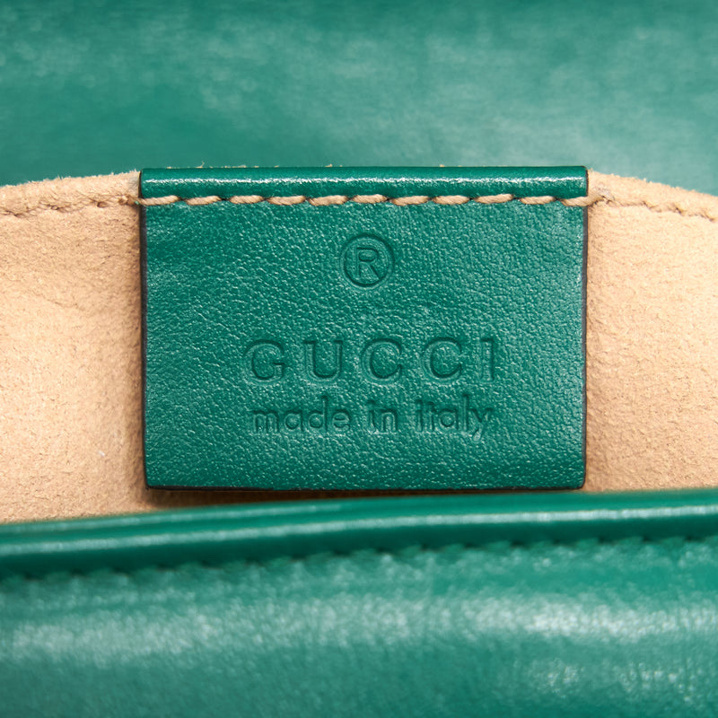 Gucci Mini Marmont Green GHW