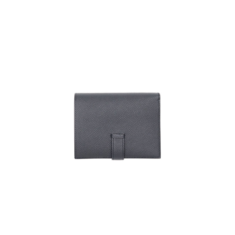 Hermes Bearn Compact Wallet Black RGHW