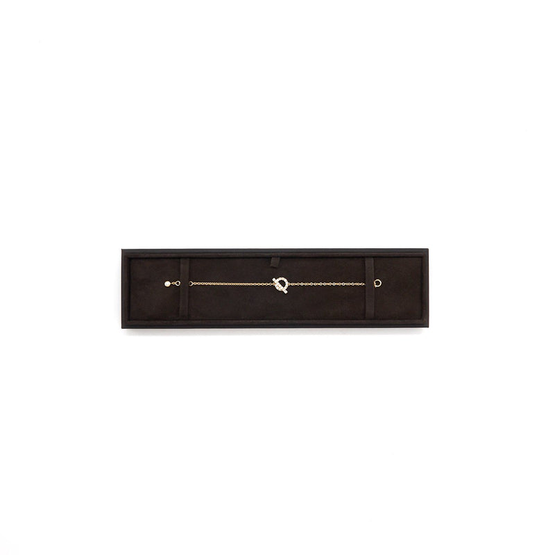 Hermes Finesse Bracelet Rose Gold With Diamonds