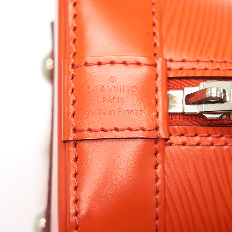 Louis Vuitton Alma BB Epi Leather Orange SHW