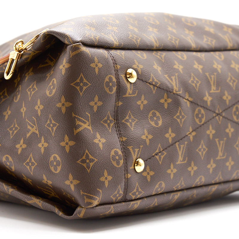 Louis Vuitton Artsy Medium Model Handbag in Brown Monogram Canvas