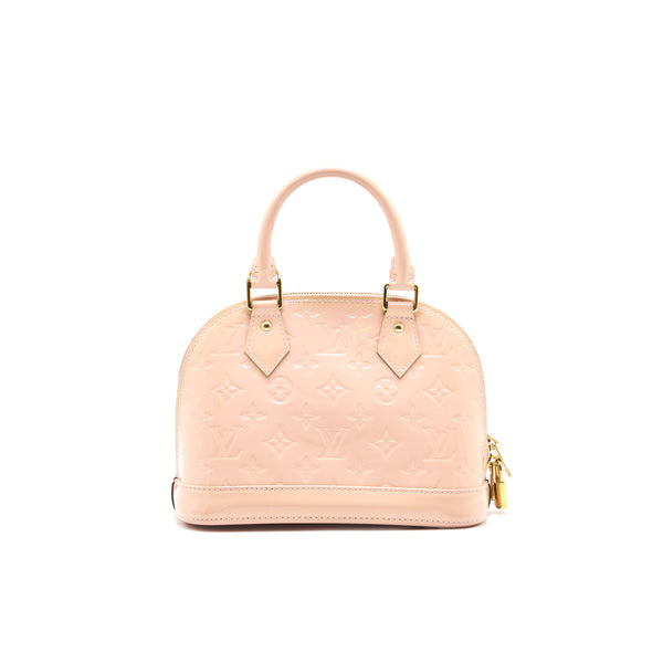 Louis Vuitton Alma BB Patent Leather Lightpink