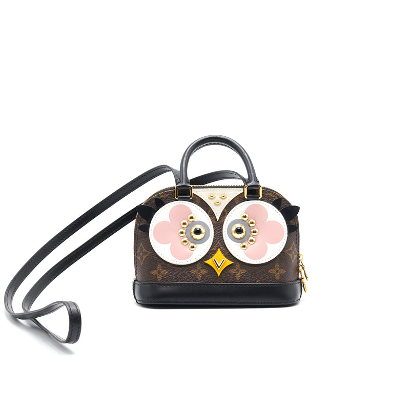Louis Vuitton Nano Alma Owl Earrings
