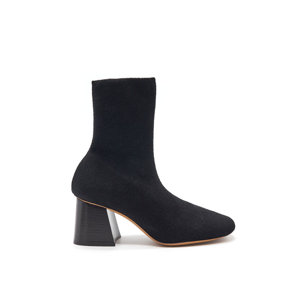 Celine Soft Ballerina Knit Sock Ankle Boot 36