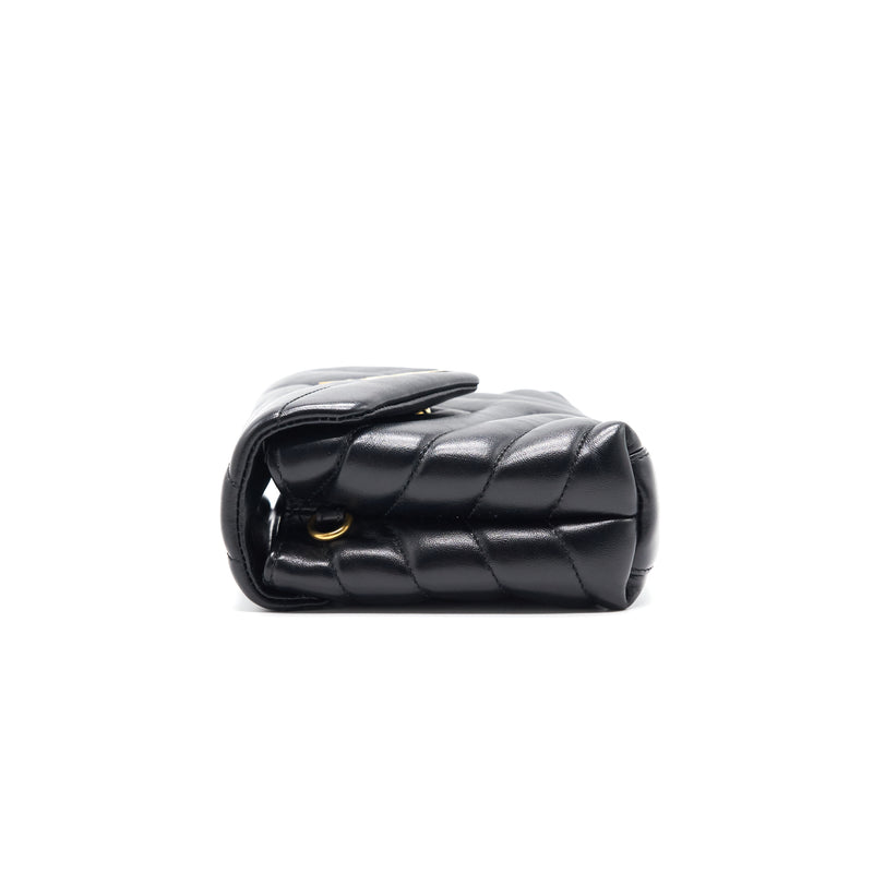 Saint Laurent/ YSL Mini Envelope Bag Black GHE