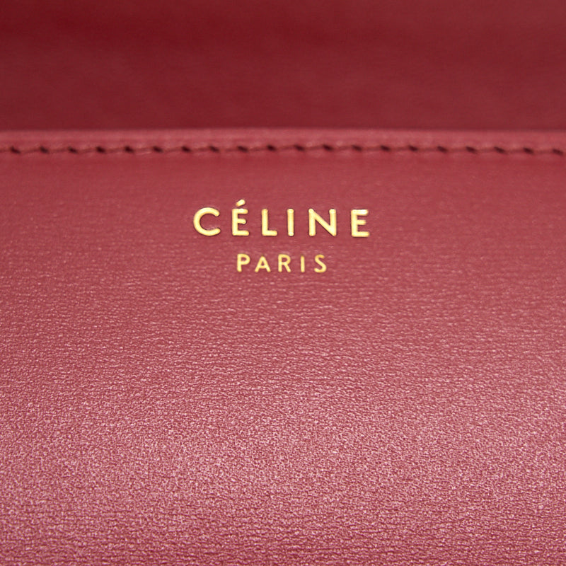 Celine Box Medium Red