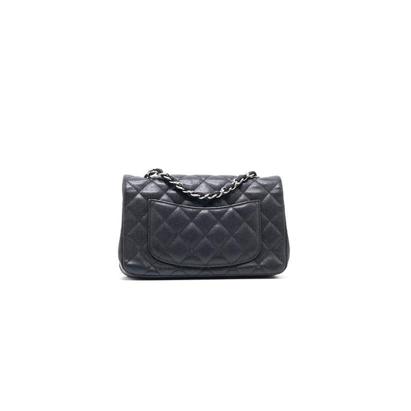 Chanel Caviar rectangular mini flap bag - EMIER
