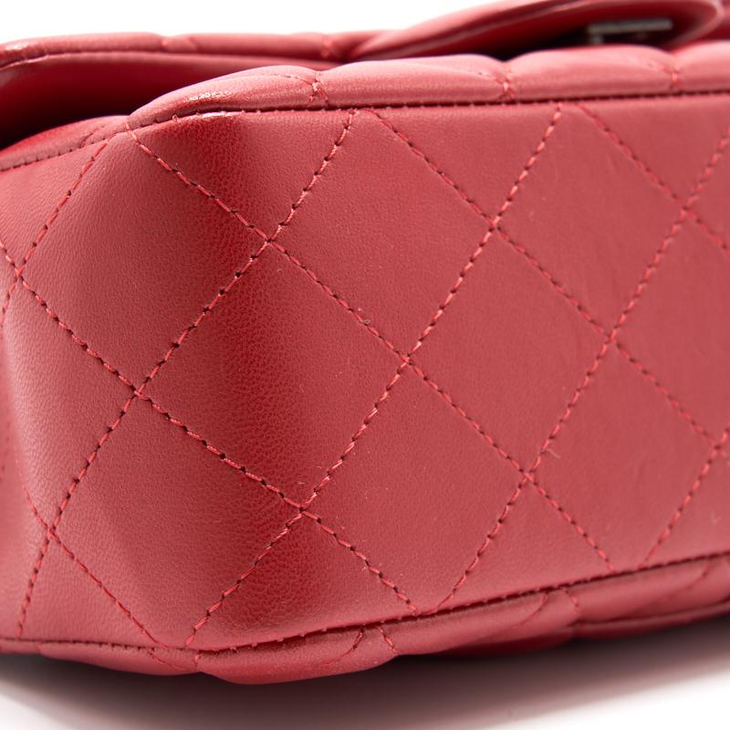 Chanel Lambskin Rectangular Mini Flap Bag - EMIER