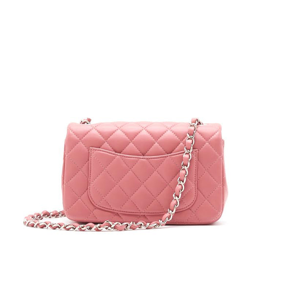 Chanel Lambskin Rectangular Mini Flap Bag - EMIER