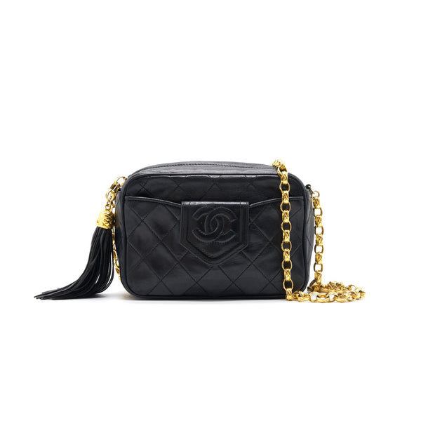 Chanel 24k Gold Vintage Camera Bag - EMIER