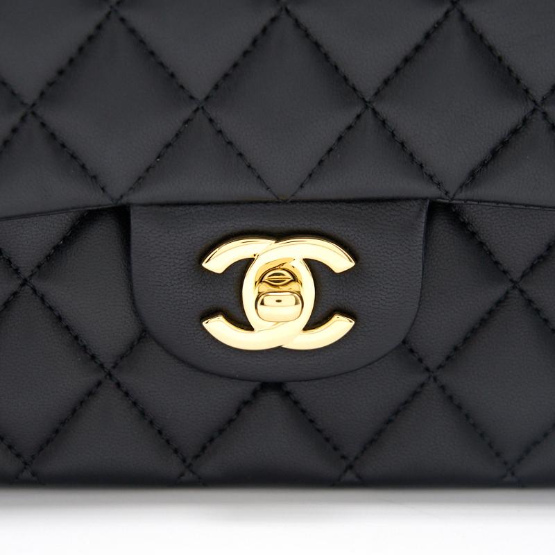 Chanel Classic Medium Double Flap Lambskin with GHW - EMIER