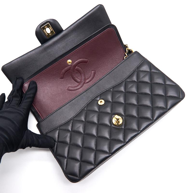 Chanel Classic Medium Double Flap Lambskin with GHW - EMIER