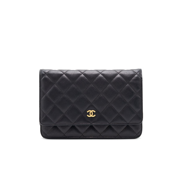 Chanel Wallet on Chain Calfskin Black with GHW