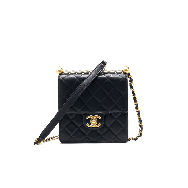 Chanel S/S 2019 Flap Bag with Pearls