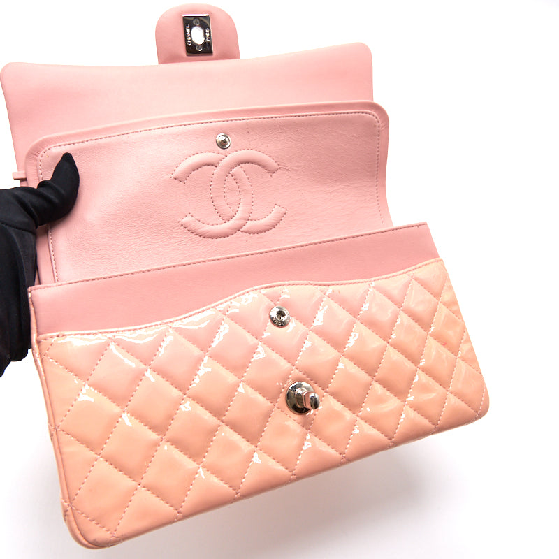 Chanel Pink Quilted Leather Medium Vintage Classic Double Flap Bag - EMIER