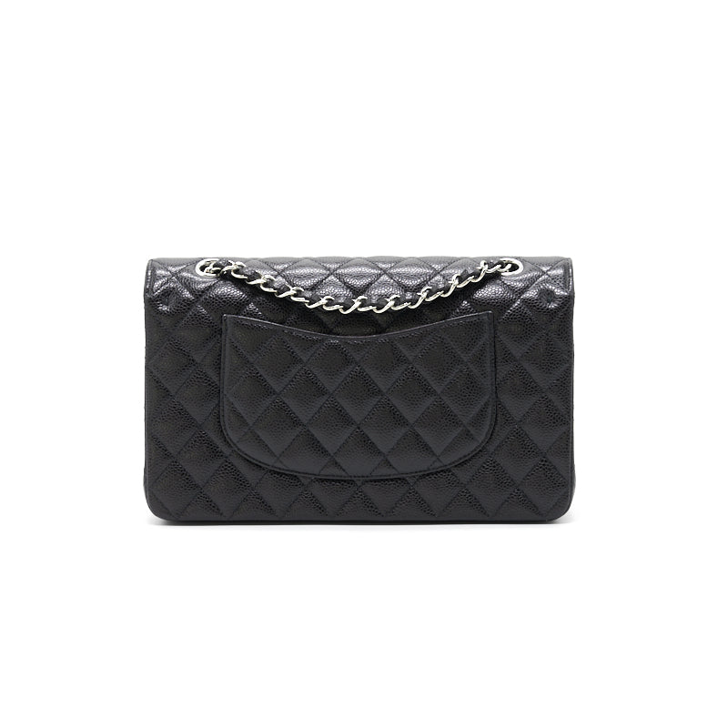 Chanel Medium 25cm Classical Double Flap Caviar Black SHW Year 2020
