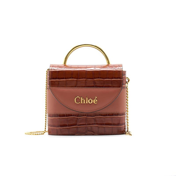 Chloe Abby Lock Small Leather Shoulder Bag - EMIER