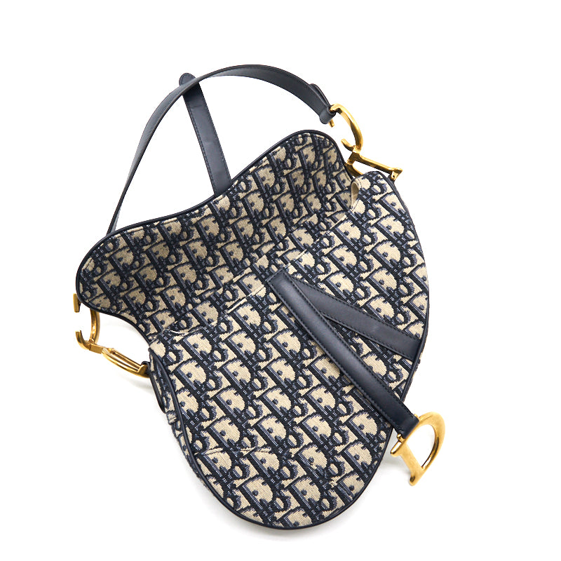 Dior Oblique Saddle Bag - EMIER