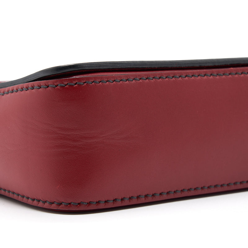 Dior J'adior Clutch Red GHW with Removable and Adjustable Top Handle