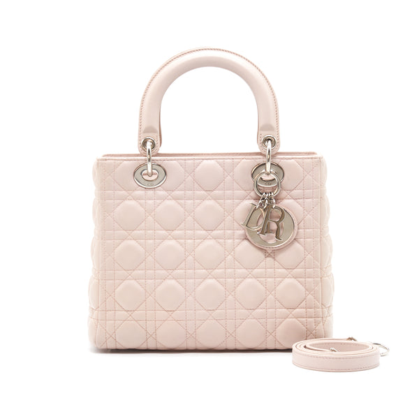 Dior Lady Dior Medium Bag Pink