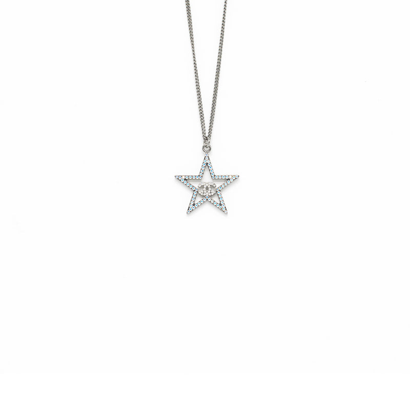 Chanel Faux Pearl Star CC Pendant Necklace - Gold-Plated Pendant Necklace,  Necklaces - CHA1025578 | The RealReal