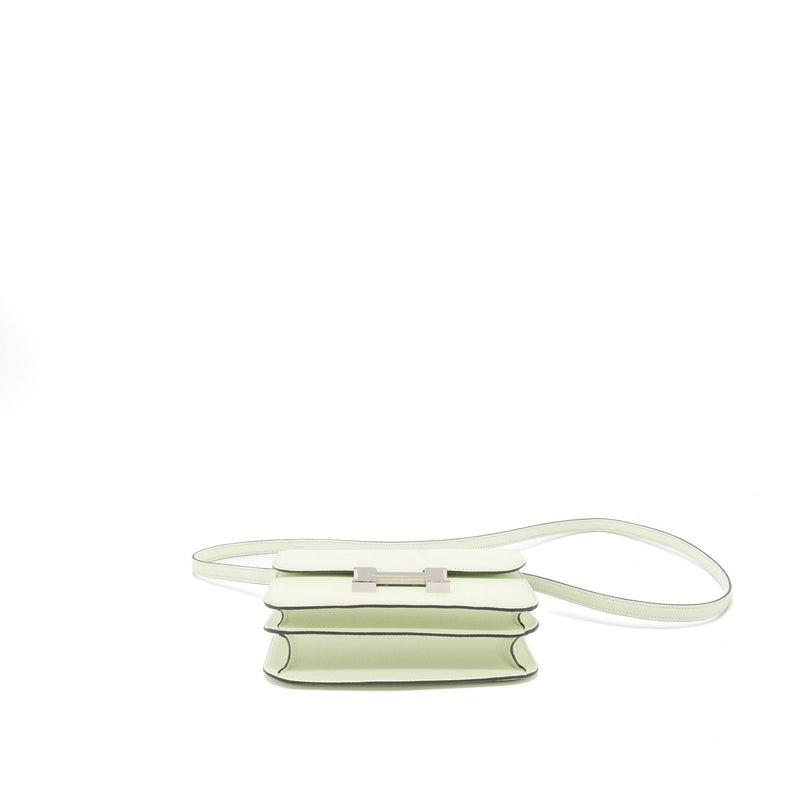 Hermes Constance Mini Epsom 0S Vert Fizz SHW Stamp U (New Version)