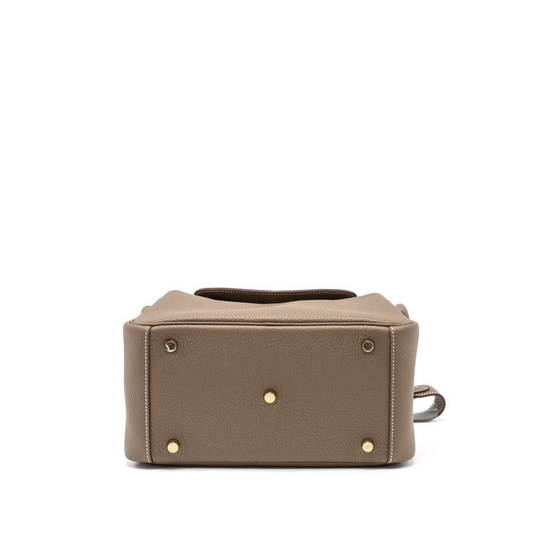 Hermes Lindy 26 Clemence Etoupe GHW Stamp U